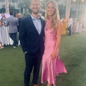 Pink/Purple Halter Dress